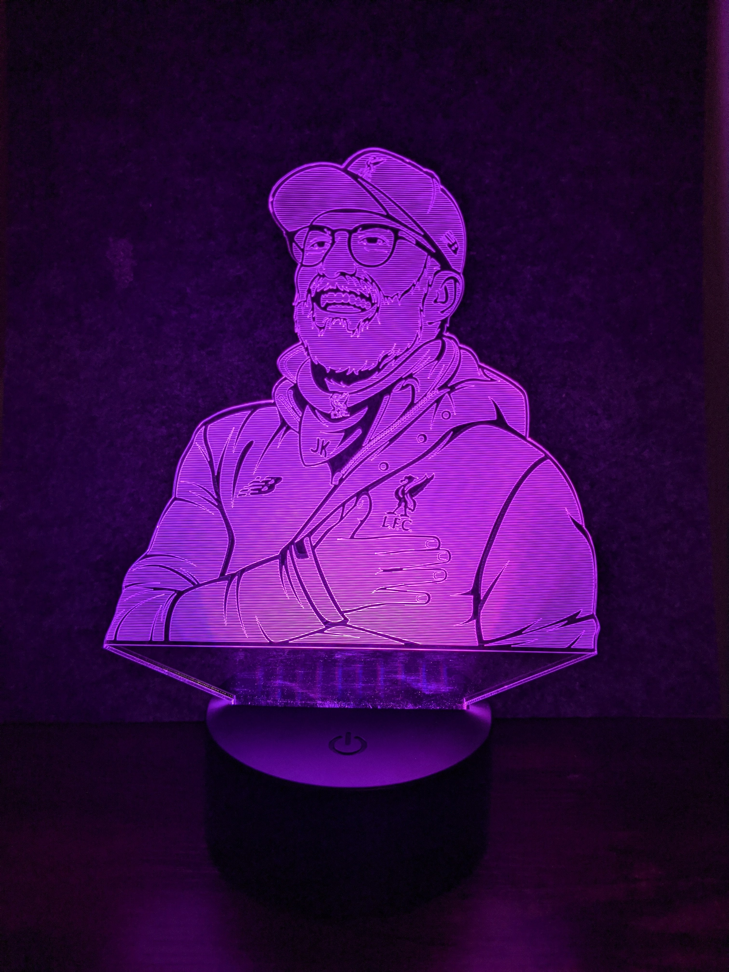 Klopp Neon Light w/ FREE PIN BADGE - Shop of the Kop