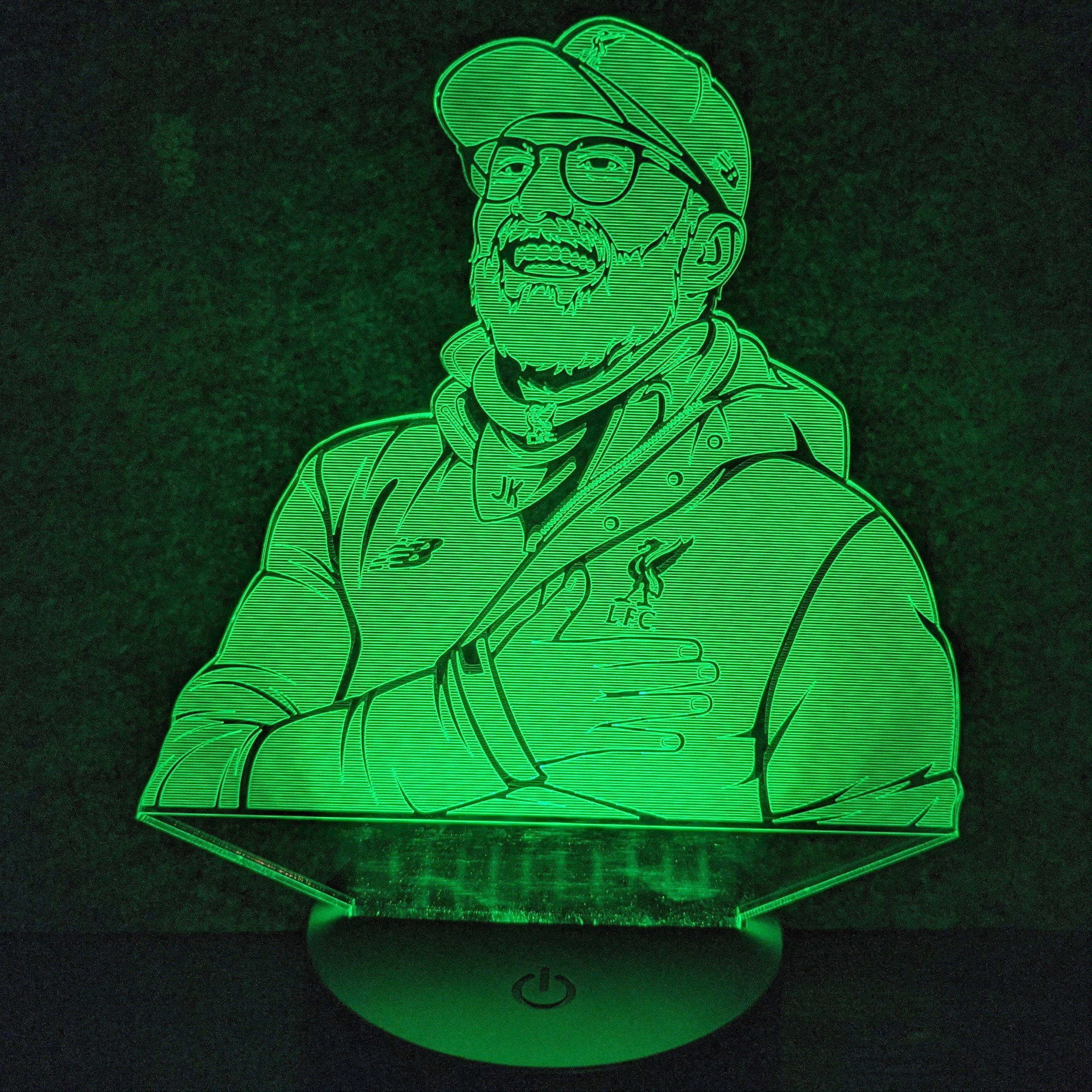 Klopp Neon Light w/ FREE PIN BADGE - Shop of the Kop