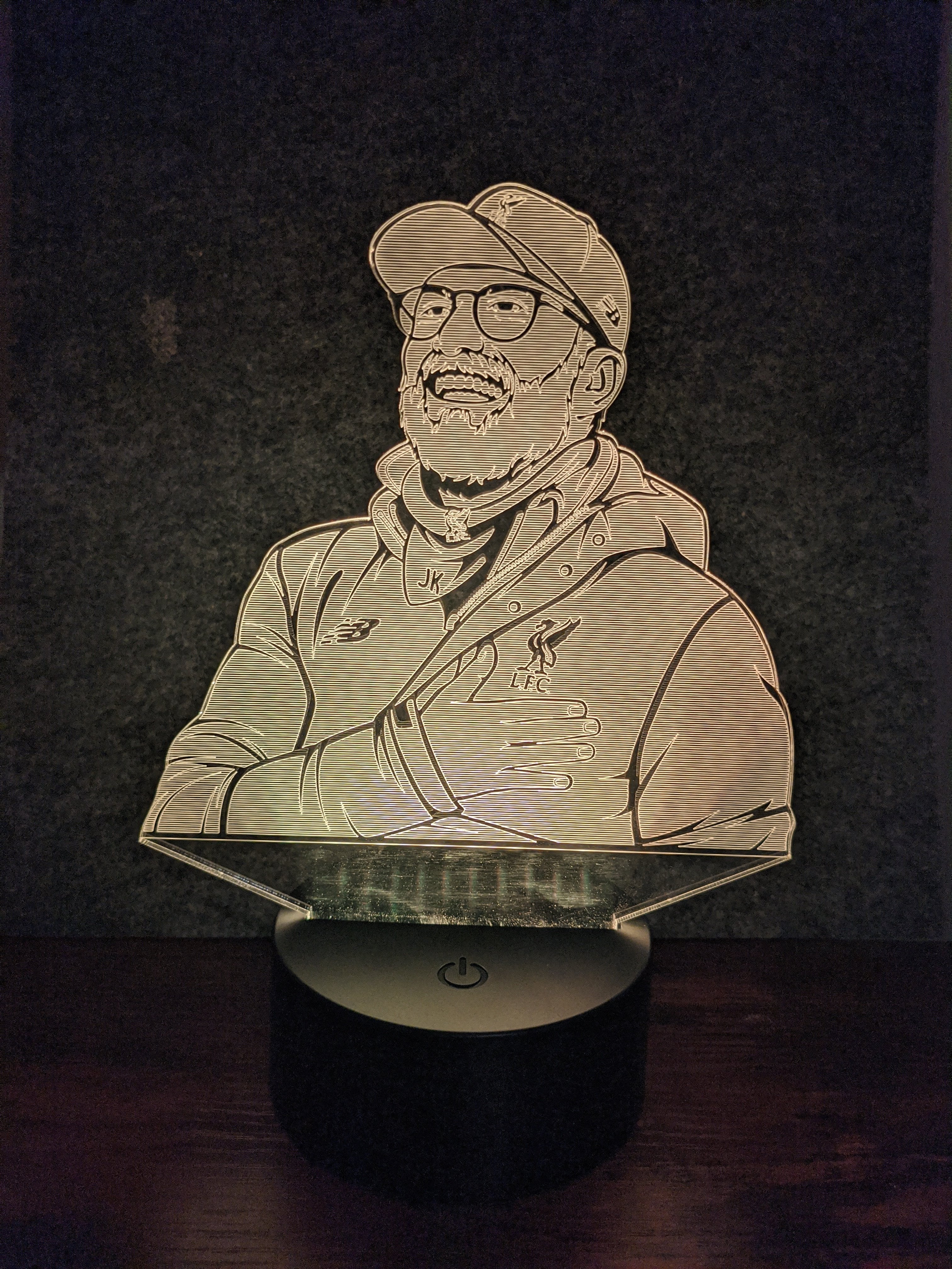 Klopp Neon Light w/ FREE PIN BADGE - Shop of the Kop