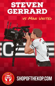 Steven Gerrard vs United Pin - Shop of the Kop